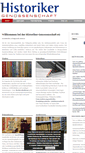 Mobile Screenshot of historikergenossenschaft.de